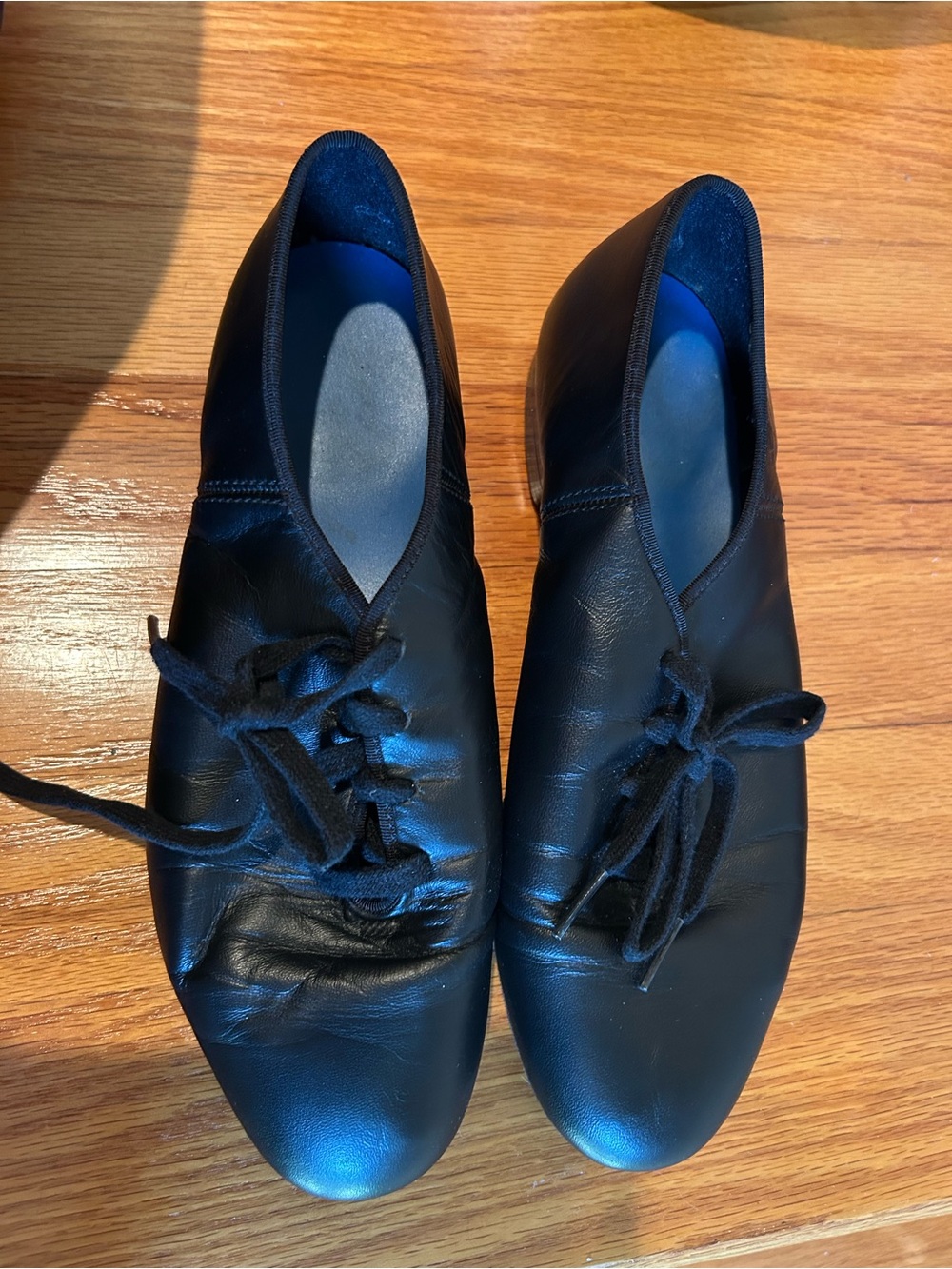 Capezio Black Women's split sole tap shoes
